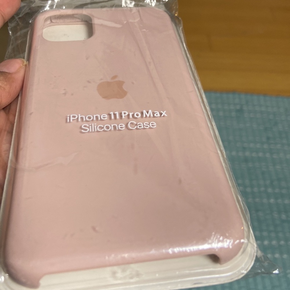 IPhone 11 Pro Max silicone case.